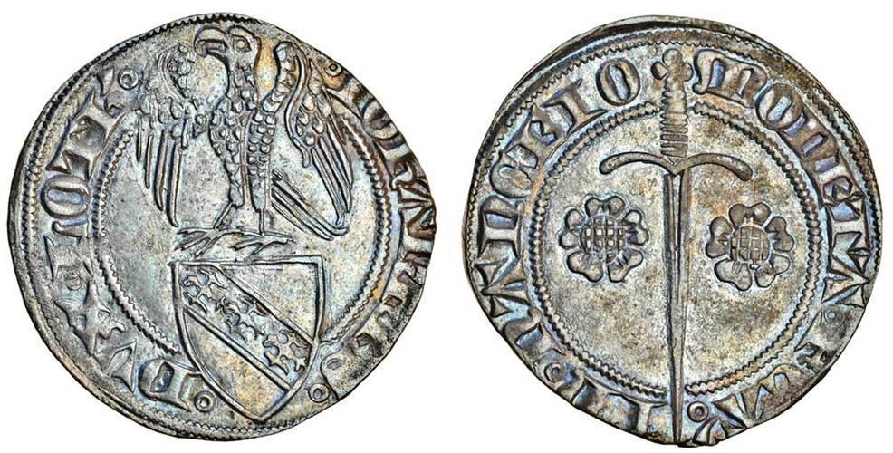 Lot de 4 Coins en métal vieilli Antique C/W Pins 25 mm plus de droit C021 